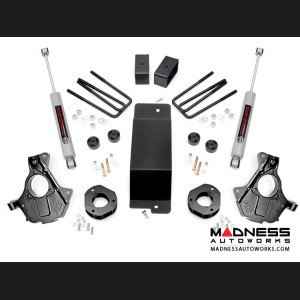 Chevy Silverado 1500 4WD Suspension Lift Kit w/KNUCKLE KIT 4WD - 3.5" Lift - Aluminum & Stamped